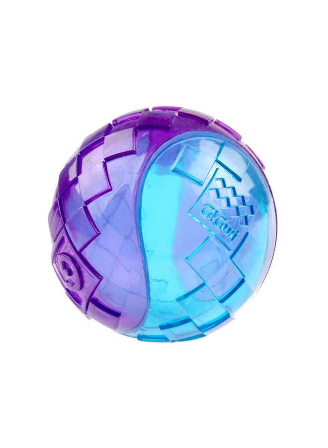 جيجوي كرة جيجوي الصريرية للكلاب، مثالية للعب والجلب، ارتداد عالٍ، تطفو على الماء، كرات مطاطية متينة وغير سامة للكلاب، لطيفة على الأسنان واللثة، لعبة مناسبة للكلاب متوسطة الحجم، لون بنفسجي، حجم متوسط - Image 2